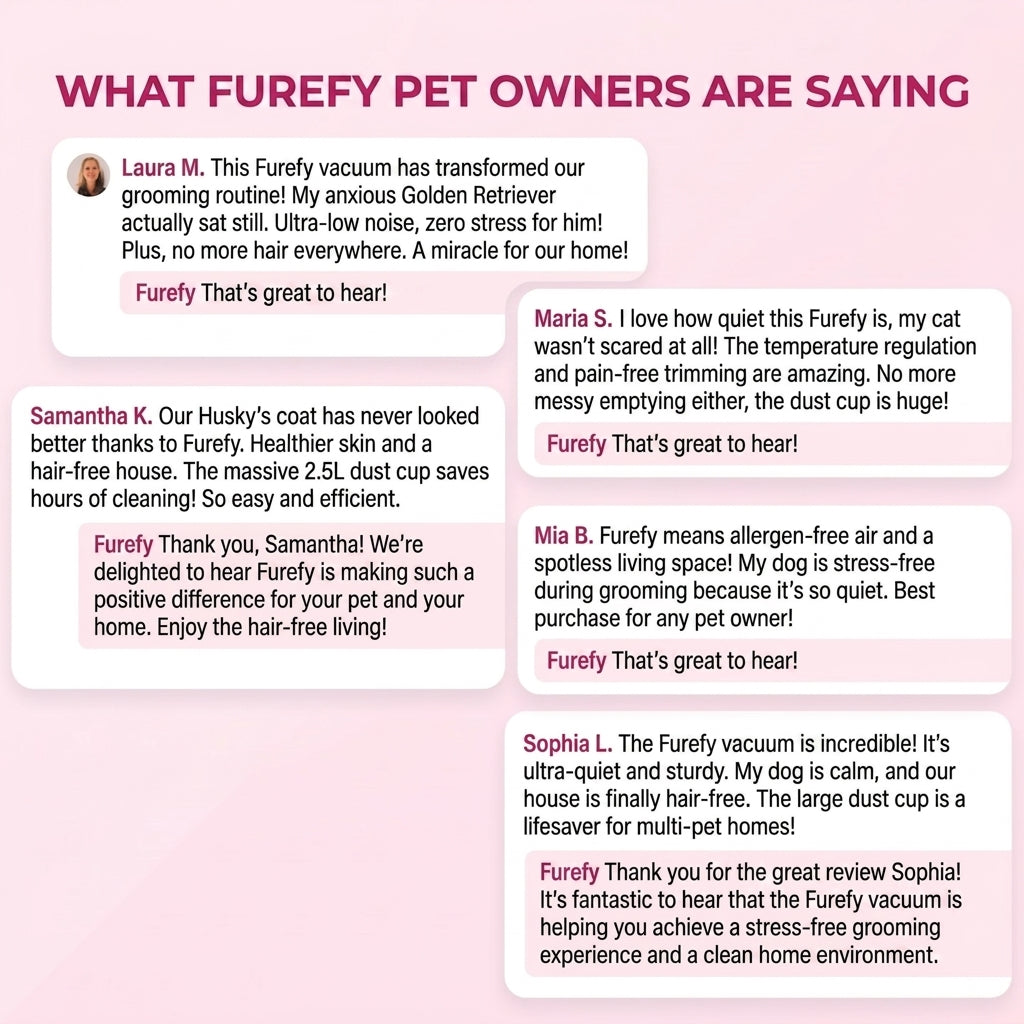 Furefy™ Pet Grooming Vacuum Kit