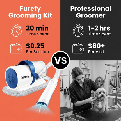Furefy™ Pet Grooming Vacuum Kit