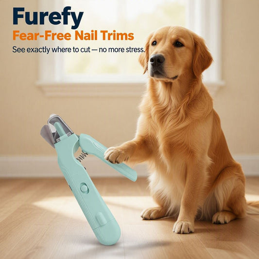 Furefy™ Illuminated Pet Nail Clippers